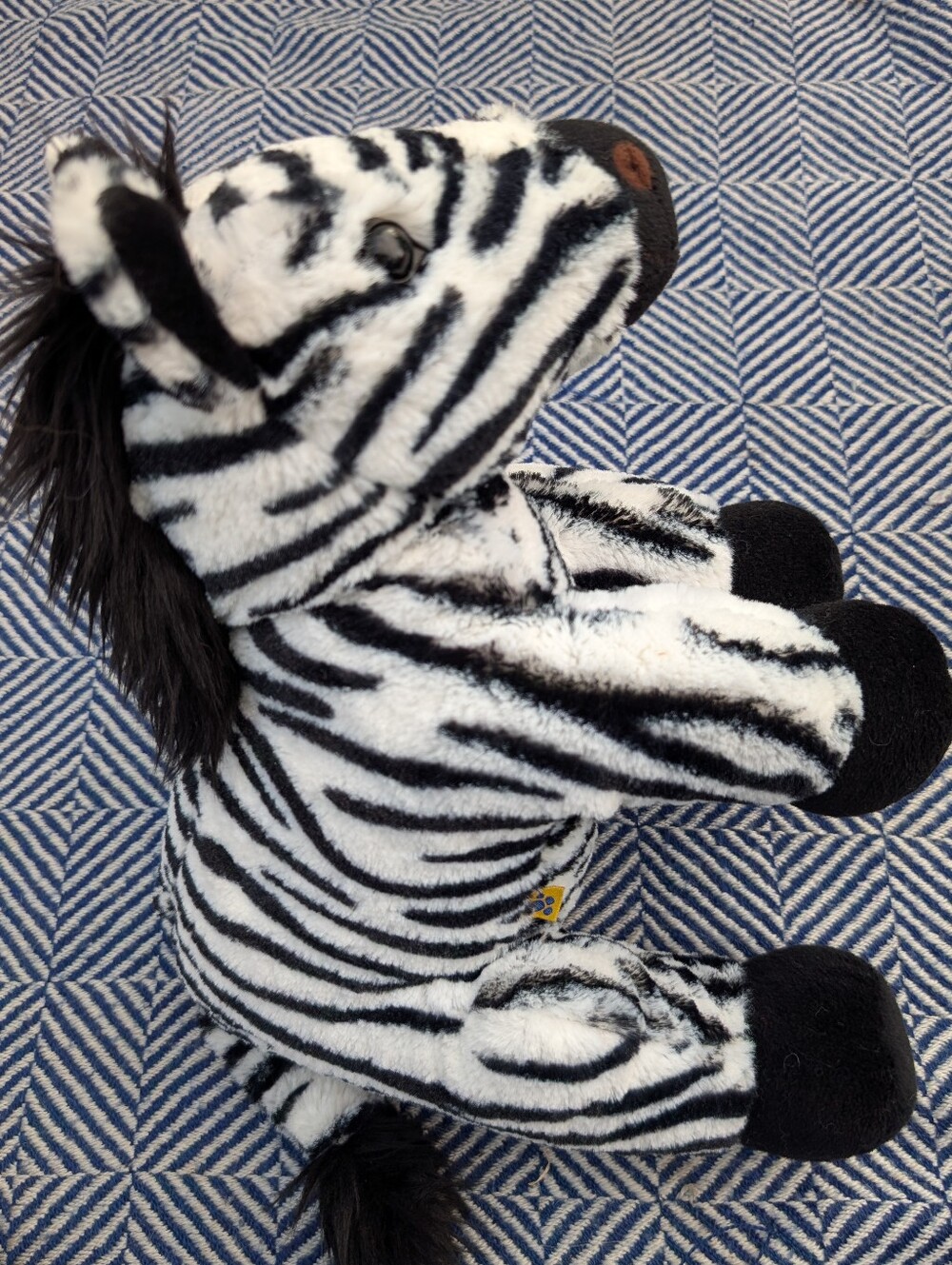 Build-a-Bear WWF Zebra Plush 2008 - Picture 4 of 5